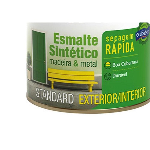 Tinta Esmalte. 1/4 (900ml) Sintetico Eucalar Azul.D Rey