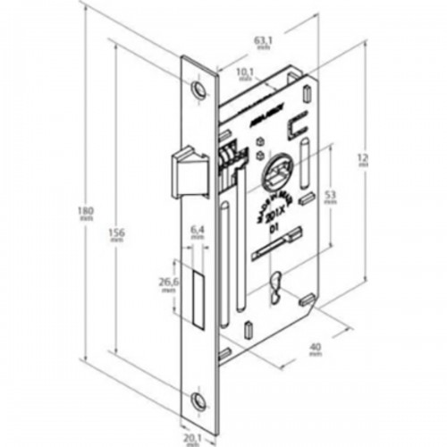 Fechad Papaiz 4410 Cr Alav.Mz 560 Int