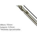 Broca Aco Rapido Irwin 6,0Mm - Kit C/10 Unidades