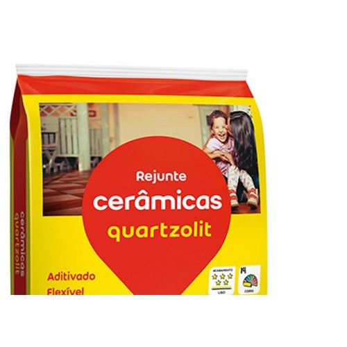 Rejunte Quartzolit Cinza Outono 1K - Kit C/15 Saco