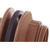 Adaptador  C/Flange Pvc Viqua 1/2 Marrom