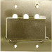 Espelho Placa P/Piso Metal 4X4 Rj11/Rj45 Stamp