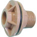 Adaptador  C/Flange Pvc Tigre 2 Marrom