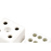 Conector Foxlux Porcelana 10Mm Trif - Kit C/50 Unidades