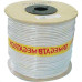 Fio Coaxial Rg59 Branco 67% Megatron 300Mt