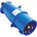 Plug Steck 3P+T 32A 200/250V 9H Azul 4279