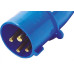 Plug Steck 3P+T 32A 200/250V 9H Azul 4279