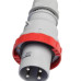 Plug Steck 3P+T 63A 380/440V 6H Vermelho 4576