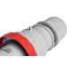 Plug Steck 3P+T 63A 380/440V 6H Vermelho 4576