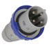 Plug Steck 3P+T 63A 200/250V 9H Azul 4579