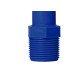 Adaptador Interno Mac Loren 1/2'' Azul - Kit C/25 Unidades