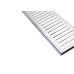 Grelha Alum Compl.15X100 Escovad Ac Vent