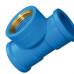 Tee Azul Fortlev 3/4 X 3/4 - Kit C/15 Unidades