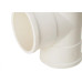 Tee Esgoto Fortlev 40 X 40 Branco - Kit C/25 Unidades