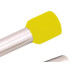 Terminal Pre-Isol Ilhos Tub E25-16 Amarelo - Kit C/100 Unidades