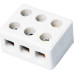 Conector Brasfort Porcelana 10Mm Trifasico 8610 - Kit C/50 Unidades