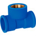 Tee Azul Corr Plastik 3/4 X 3/4 - Kit C/25 Unidades