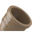 Cotovelo Fortlev PVC Liso Liso L 2 X45 Marrom