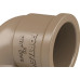 Cotovelo Fortlev PVC Liso Liso L 2 X90 Marrom