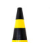 Cone Amarelo/Preto 70Cm Gd Delta