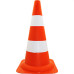 Cone Laranja/Branco 50Cm Pq Delta