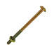 Parafuso Cama Fenda 1/4 X120 C/100 Jomarca