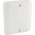 Sistema X Radial Branco Espelho Placa 2X2 Cego 1902054