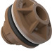 Adaptador  C/Flange Pvc Tigre 3/4 Marrom