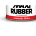 Massa Plastica 500Gr Maxi Rubber Cinza