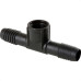 Tee Interno Plasbohn L/R 1/2 Preto - Kit C/25 Unidades