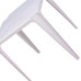Mesa Plastica Bela Vista Mor Quadr Branco