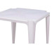 Mesa Plastica Bela Vista Mor Quadr Branco