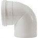 Cotovelo Esgoto Shiva 75X90 Branco - Kit C/10 Unidades