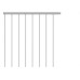 Extensor 40Cm P/Portao Qually Branco