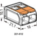 Conector Wago 2P 05 6,0M 41A 221-612 C/3