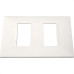 Espelho Placa Pial Plus+ Branco 4X2 2Mod.Dist 8506Bc