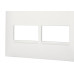 Espelho Placa Pial Plus+ Branco 4X4 4Mod.Dist 618514Bc