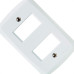 Espelho Placa Tramontina Lux 4X2 2Int Dist 105/206