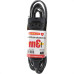 Extensao Megatron Pp 0,75 03Mt 2P+T10A Preto