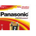 Pilha Alcalina Panasonic Bateria 9V