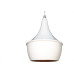 Pendente Alum P/1Lampada Mini New York Branco