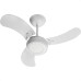 Ventilador Teto 3Pas New Led 220V Branco Delta