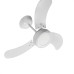 Ventilador Teto 3Pas New Led 220V Branco Delta