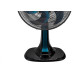 Ventilador De Mesa 30Cm Preto/Azul 127V Turbo Vent