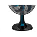 Ventilador De Mesa 30Cm Preto/Azul 220V Turbo Vent