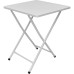 Mesa De Aco Quadrada Acomix Branco