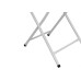 Mesa De Aco Quadrada Acomix Branco