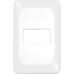 Espelho Placa Pial Pop C/Suporte 4X2 1Int Lgp21 Branco