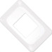 Espelho Placa Pial Pop C/Suporte 4X2 2Int Lgp22 Branco