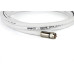 Fio Coaxial Kit Rgc06 C/Conector Branco 05Mt